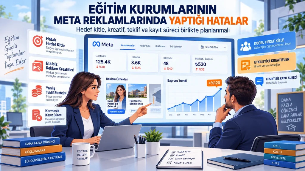 Eğitim Kurumları Meta Reklamlarında Yapılan 7 Hata